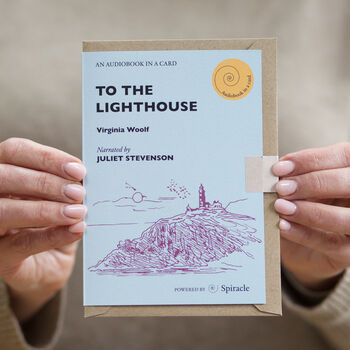 Virginia Woolf's To The Lighthouse Audiobook In A Card Gift, 2 of 12