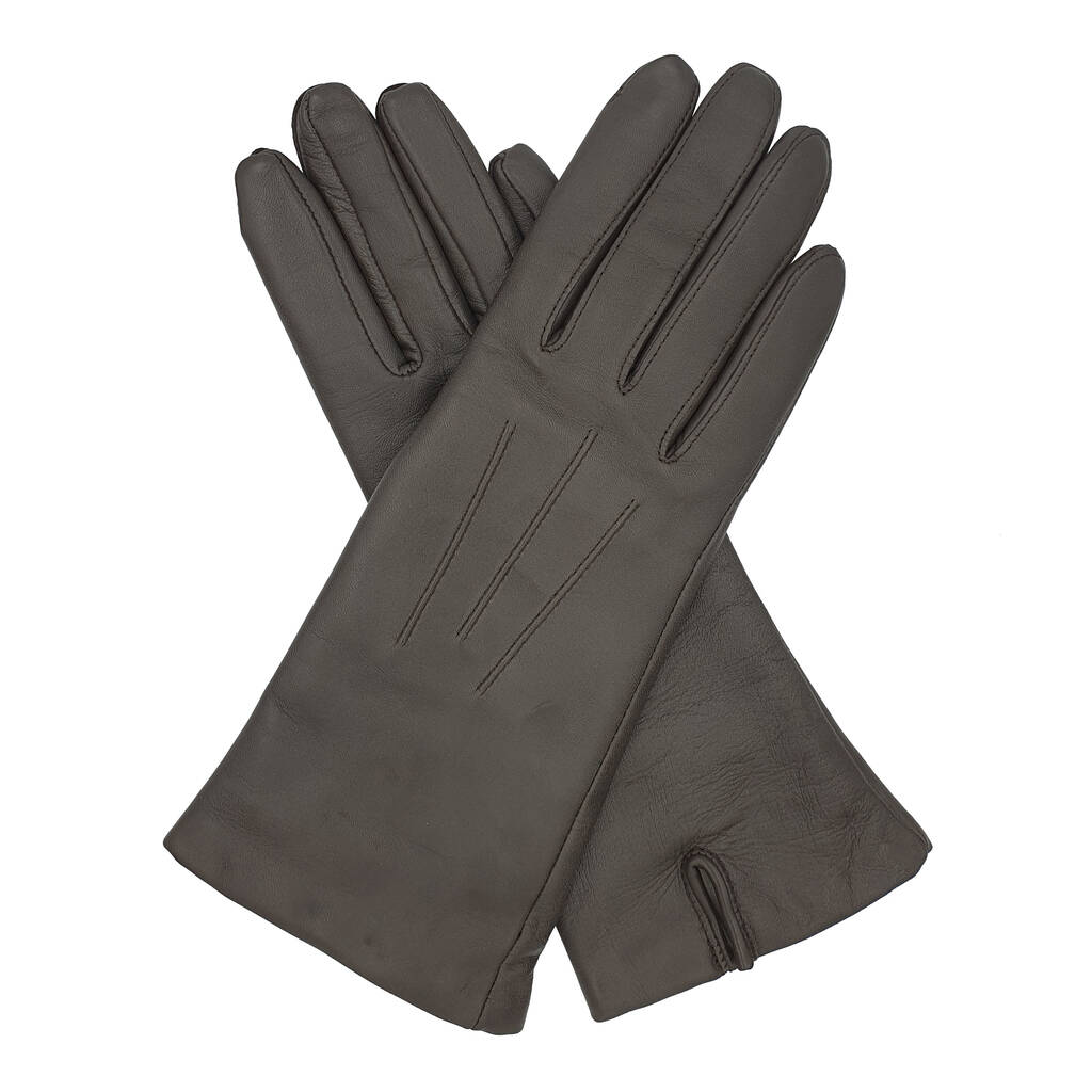 Tilly. Women's Cashmere Lined Leather Gloves By Gloves