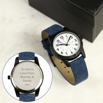 Gifts For Boys Personalised Watch For Grandson, 7 of 7
