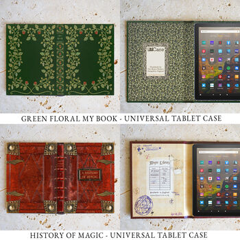 Universal Tablet Case With Hardback Book Style Covers, 5 of 10