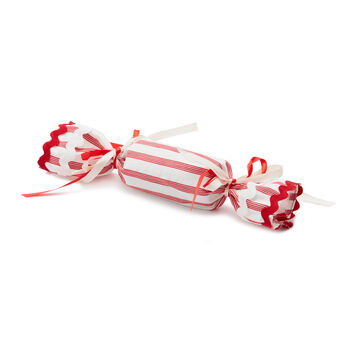 'Candy Cane' Reusable Christmas Cracker And Crown, 7 of 10