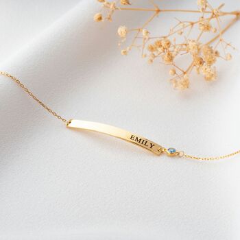 Birthstone Name Bracelet, 12 of 12