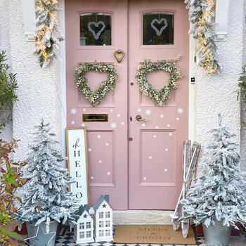 Christmas Snowflake Door/Wall Stickers, 2 of 7