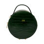 Personalised Round Bag Croc Leather, thumbnail 11 of 12