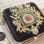 Jaipur Black Embroidered Clutch, thumbnail 2 of 5