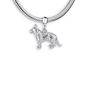 Alsatian Sterling Silver Charm, thumbnail 5 of 11