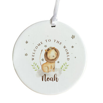 Personalised New Baby Ceramic Ornament New Mum Gift, 2 of 4
