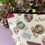 Golden Girls Zip Pouch, 80s Makeup Bag, Retro Pencil Case, thumbnail 5 of 8