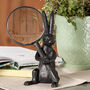 Vintage Rabbit Magnifying Glass And Holder, thumbnail 1 of 4