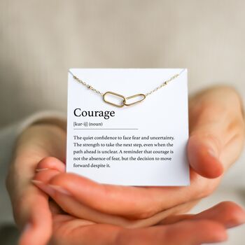 Courage Necklace – A Heartfelt Gift For Her During Tough Times, New Beginnings, Or Moments That Call For Strength And Bravery, 7 of 7
