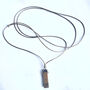 Adjustable Tigers Eye Pendant Necklace With Gift Bag, thumbnail 4 of 4