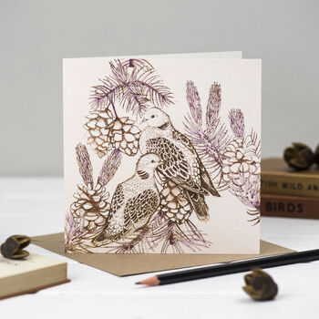 'Winter Birds' Mixed Pack Of Ten Greeting Card, 3 of 11