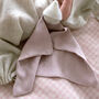 Linen And Cashmere 'Land Of Nod' Baby Comfort Blanket, thumbnail 5 of 5