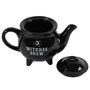 Witches Brew Black Ceramic Tea Pot, thumbnail 3 of 3