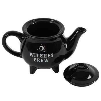 Witches Brew Black Ceramic Tea Pot, 3 of 3