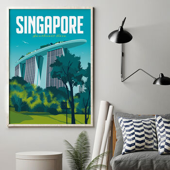 Singapore Art Print, 4 of 4
