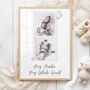 My Auntie My World Photo Print, Photo Gift, Any Relationship, thumbnail 1 of 2