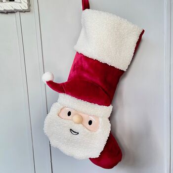Personalised Character Velvet Stocking, 4 of 4