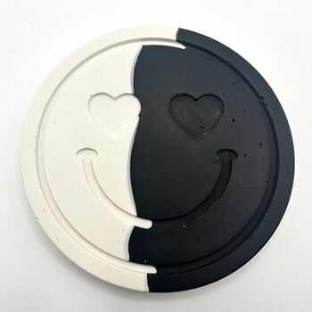 All The Feels Coaster Set Of Four Black And White, 8 of 12