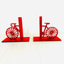 Green Bike Art Bookends, thumbnail 3 of 8