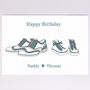 Personalised Shoes Birthday Card, thumbnail 4 of 6