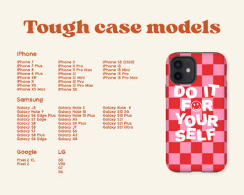 Do It For Yourself Tough Phone Case, 4 of 4