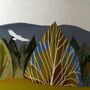 Lampshade Buzzard And Pine / Original Design, thumbnail 3 of 4