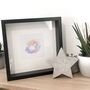 Unframed Rainbow Watercolour Baby Scan Print, thumbnail 3 of 3