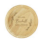 Personalised Laurel Design Wooden Chopping Board, thumbnail 4 of 6