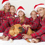 Personalised Tartan Christmas Dog Pyjamas, thumbnail 4 of 12