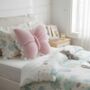 Velvet And Lace Butterfly Cushion, thumbnail 9 of 10