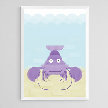 Sealife Nursery Art Print Set A4, 7 of 12