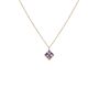 Rose Gold Pendant Birthstone Necklace June Alexandrite, thumbnail 6 of 6
