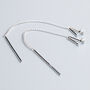 Sterling Silver Loop Through Threader Earrings, thumbnail 1 of 4