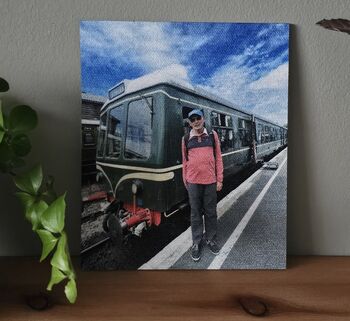 Custom Linen Photo Print, 6 of 7