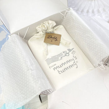 Gift For New Dad, Message From The Bump, Gift, 7 of 12