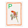 'P'' For Parrot Limited Edition Print, thumbnail 5 of 5