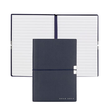 Personalised Hugo Boss Notebook – Lined Navy A6, 3 of 6