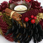 Two Winter Meadow Wreath Candle Holders, thumbnail 4 of 4