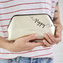 Personalised Leather Cosmetic Case, thumbnail 8 of 8