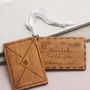 Personalised Wooden Secret Letter Decoration, thumbnail 2 of 3