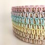 Rainbow Rope Coil Basket, thumbnail 4 of 5