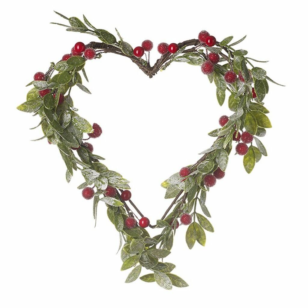 Small Red Berry And Leaf Wreath, 1 of 2