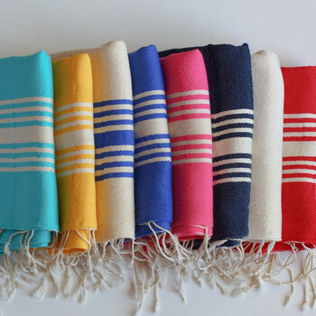 Personalised Handwoven Soft Cotton Tea Towel, 10 of 11
