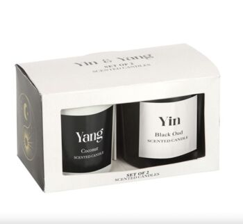 Yin And Yang Candle Gift Set, 2 of 5