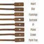 Personalised Leather Luggage Tag With Buckle, thumbnail 8 of 12