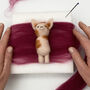 Needle Felting Kit, Pigs In Blankets, thumbnail 9 of 9