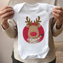 1st Christmas Reindeer Name Vest, thumbnail 2 of 6
