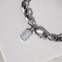 Personalised Men's Link Chain Bracelet, thumbnail 3 of 8