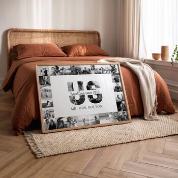 Personalised Travel Memories Photo Collage Print, 7 of 7